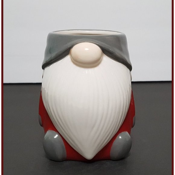 NEW RARE Pottery Barn Figural Gnome Mug 12 OZ Earthenware - Picture 1 of 6